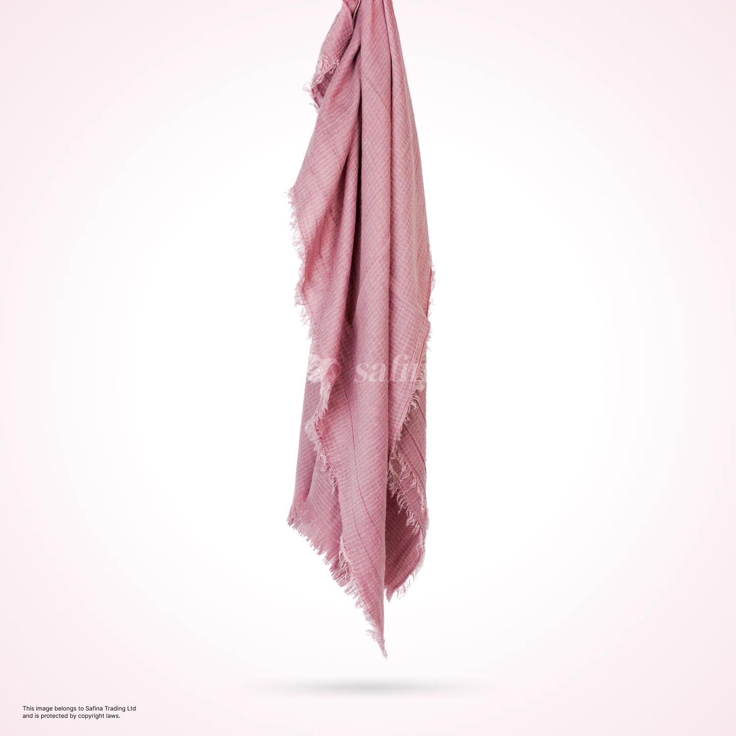 Red Canvas Cotton Scarf - Image 3