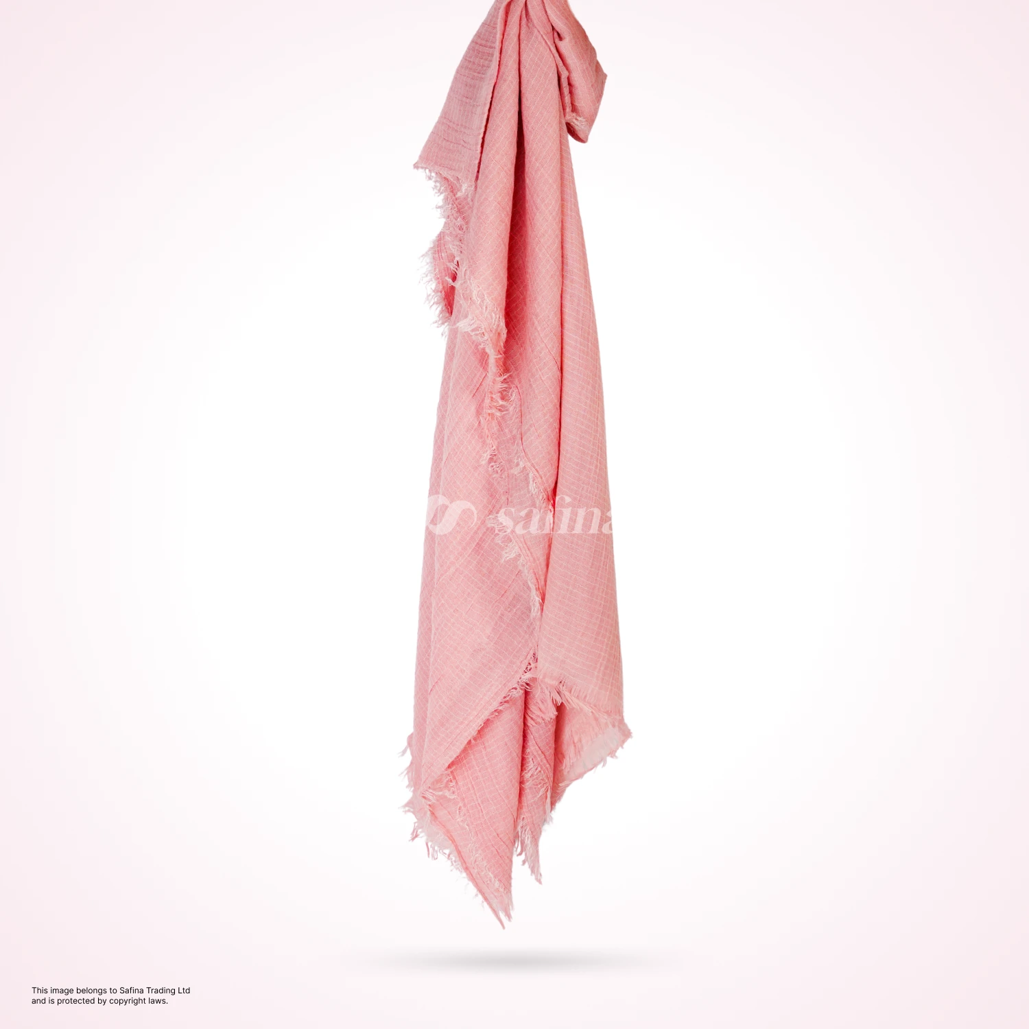 Red Canvas Cotton Scarf - Image 5