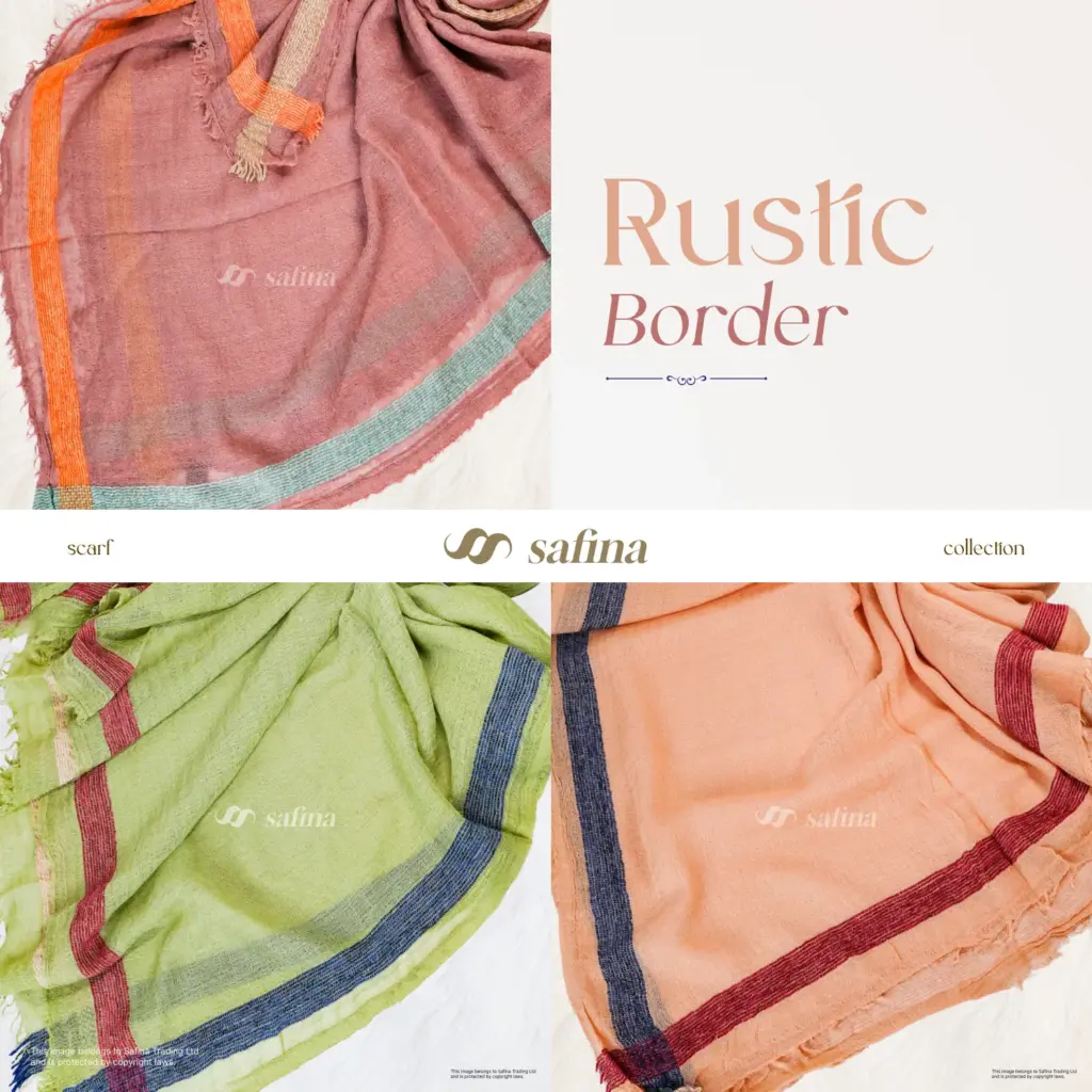 Rustic Border Scarf