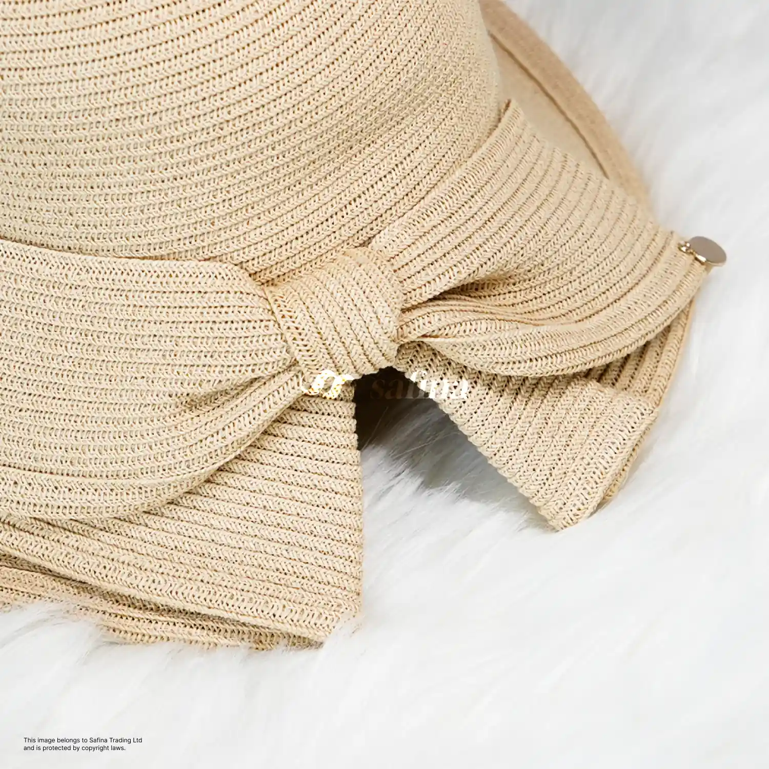 Elegant Bow Hat - Image 8