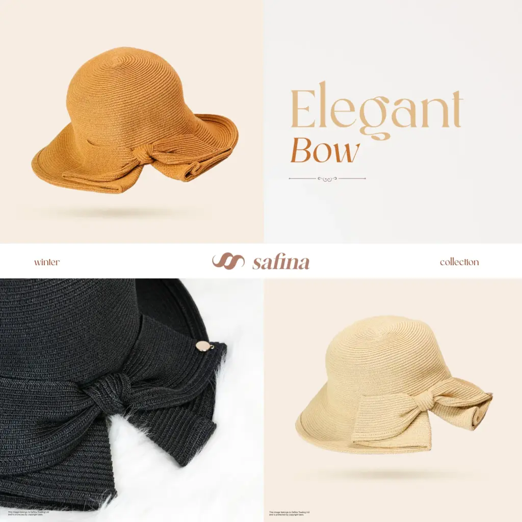 Elegant Bow Hat
