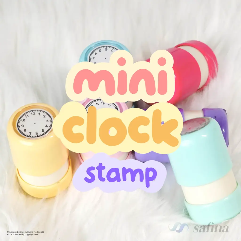 Mini Clock Dial Stamp Set