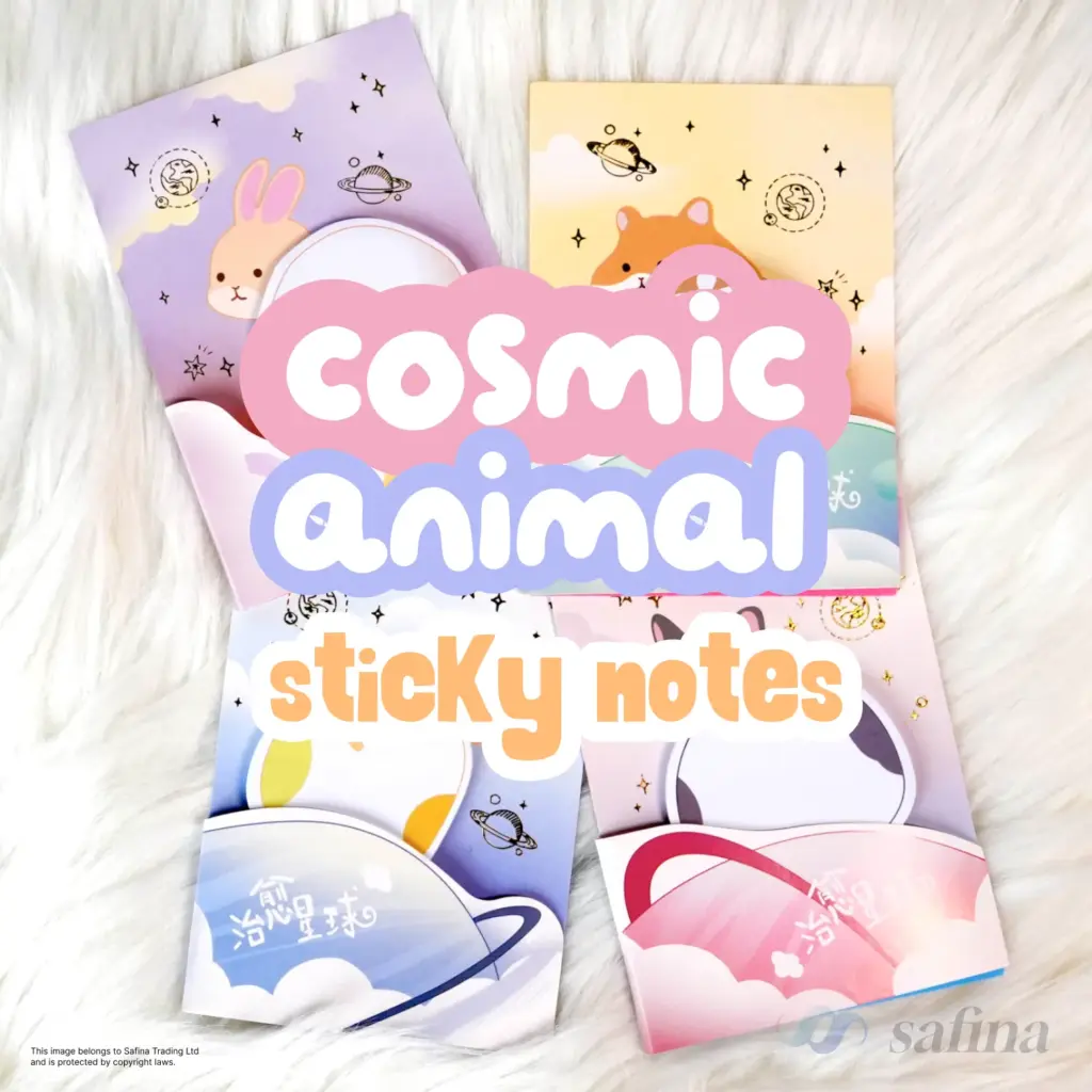 Cosmic Animal Sticky Notes