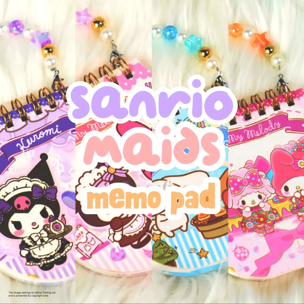 Sanrio Maids Purse Memopad