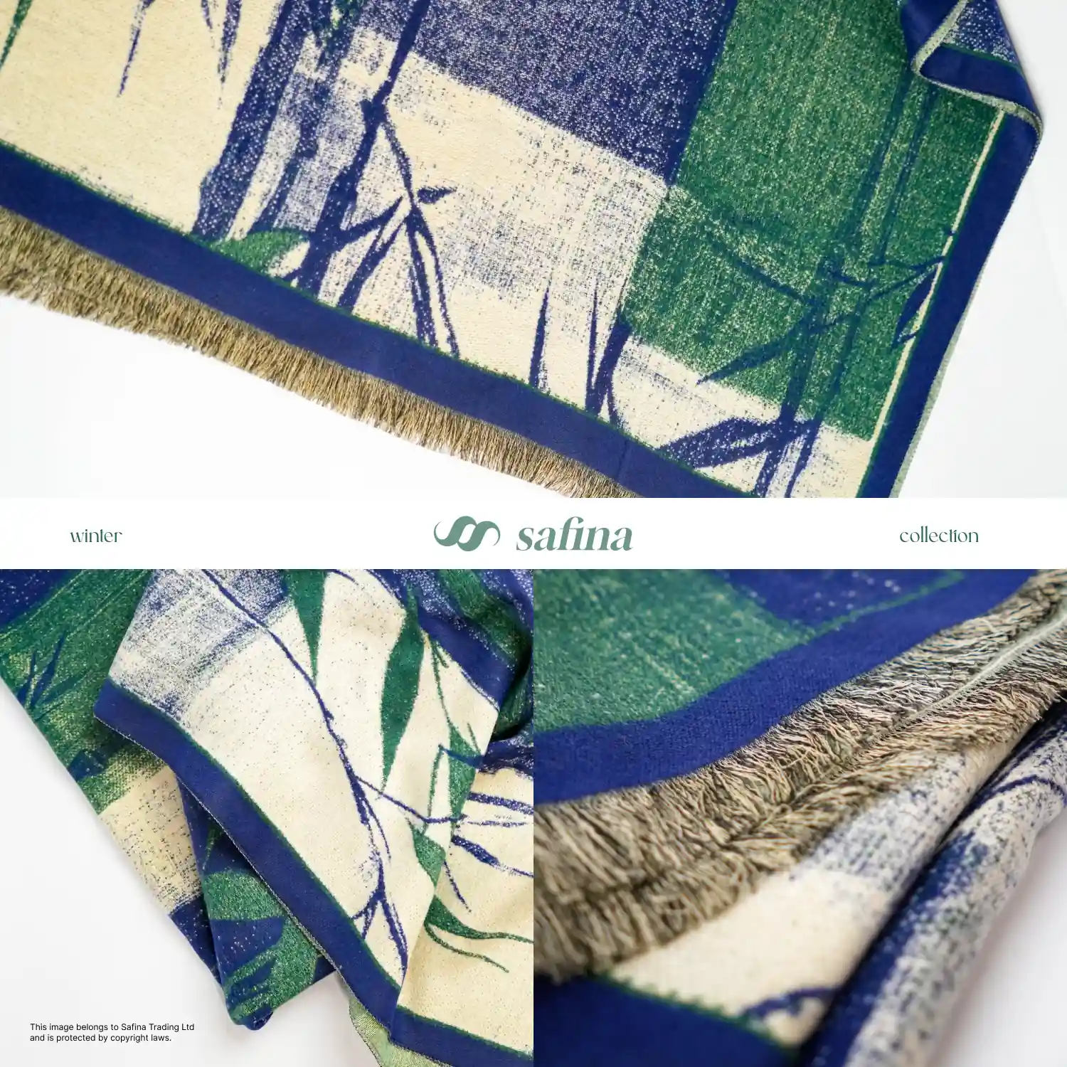 Bambo Leaf Shawl - Image 3