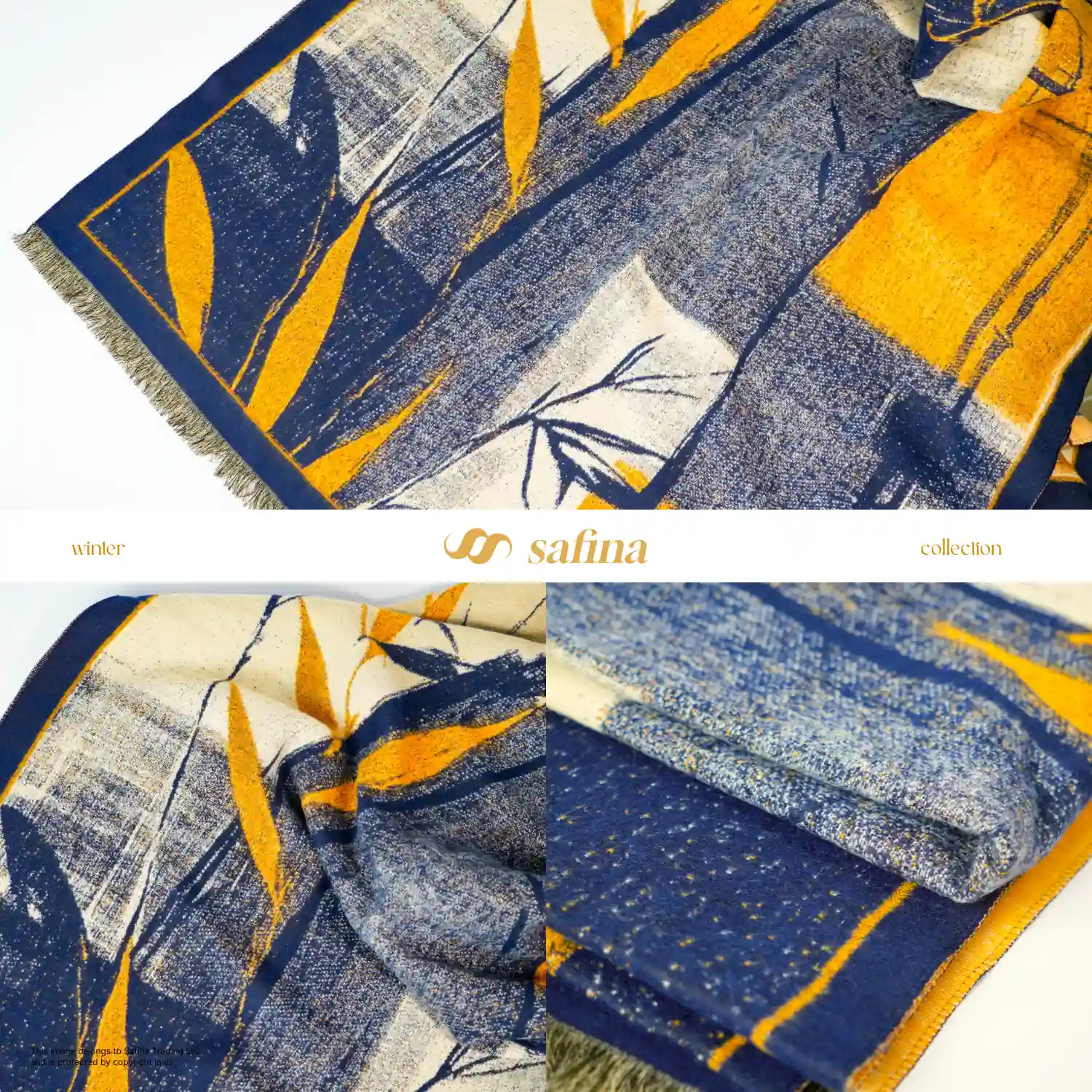 Bambo Leaf Shawl - Image 5
