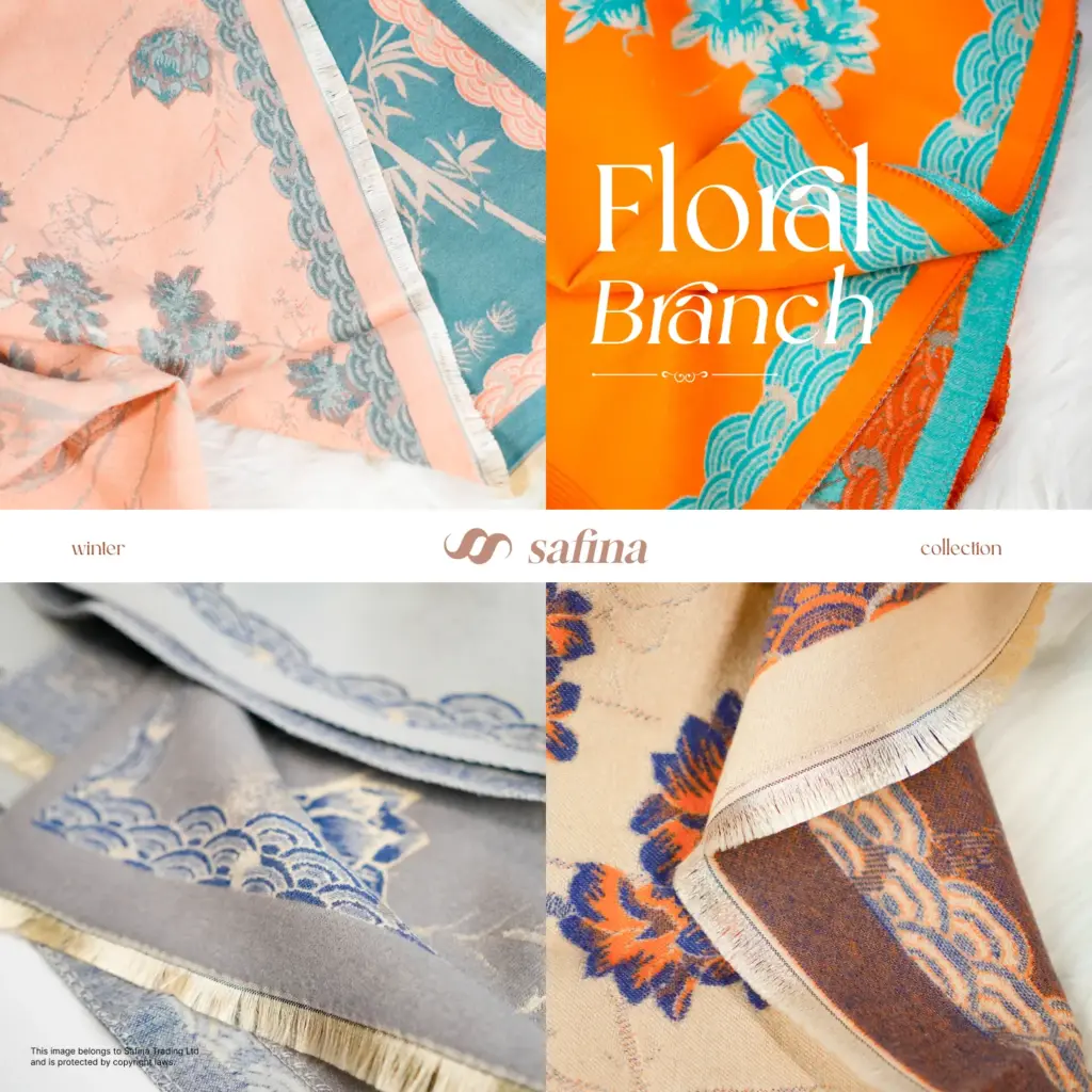 Floral Branch Shawl