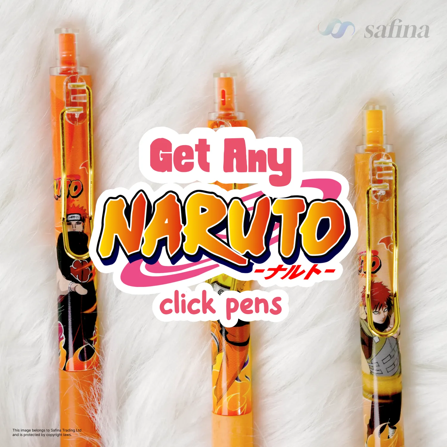 Naruto Mystery Click Gel Pen