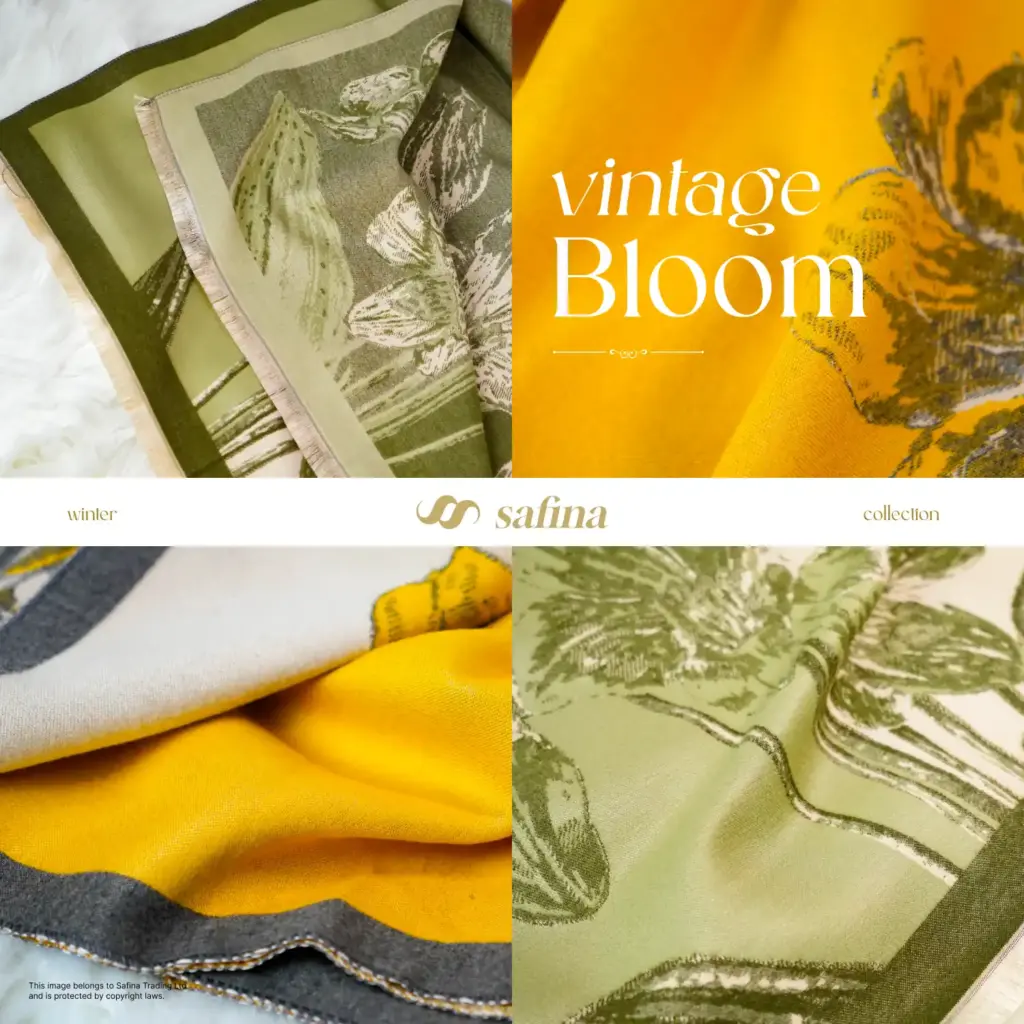 Vintage Bloom Shawl