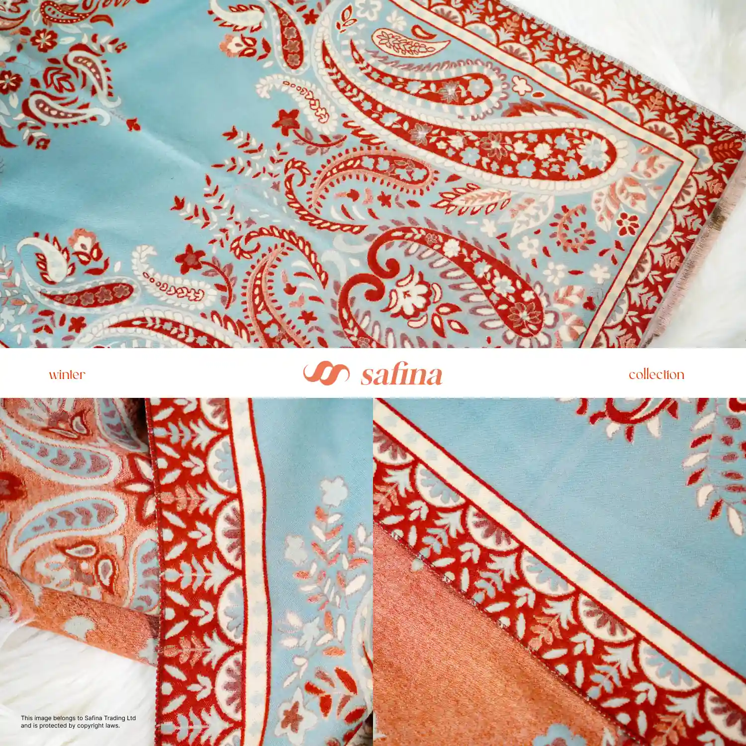Traditional Paisley Shawl - Image 7