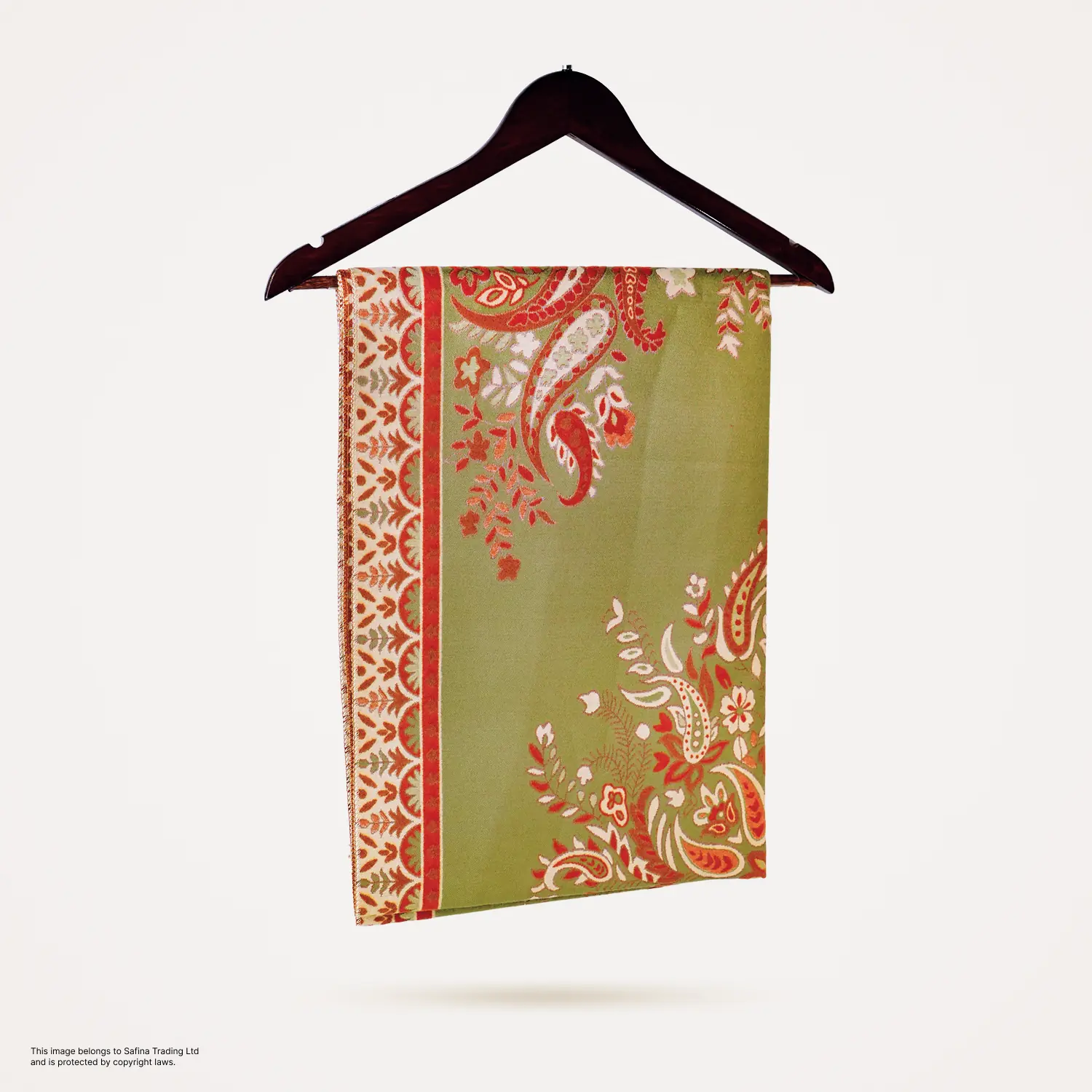 Traditional Paisley Shawl - Image 9