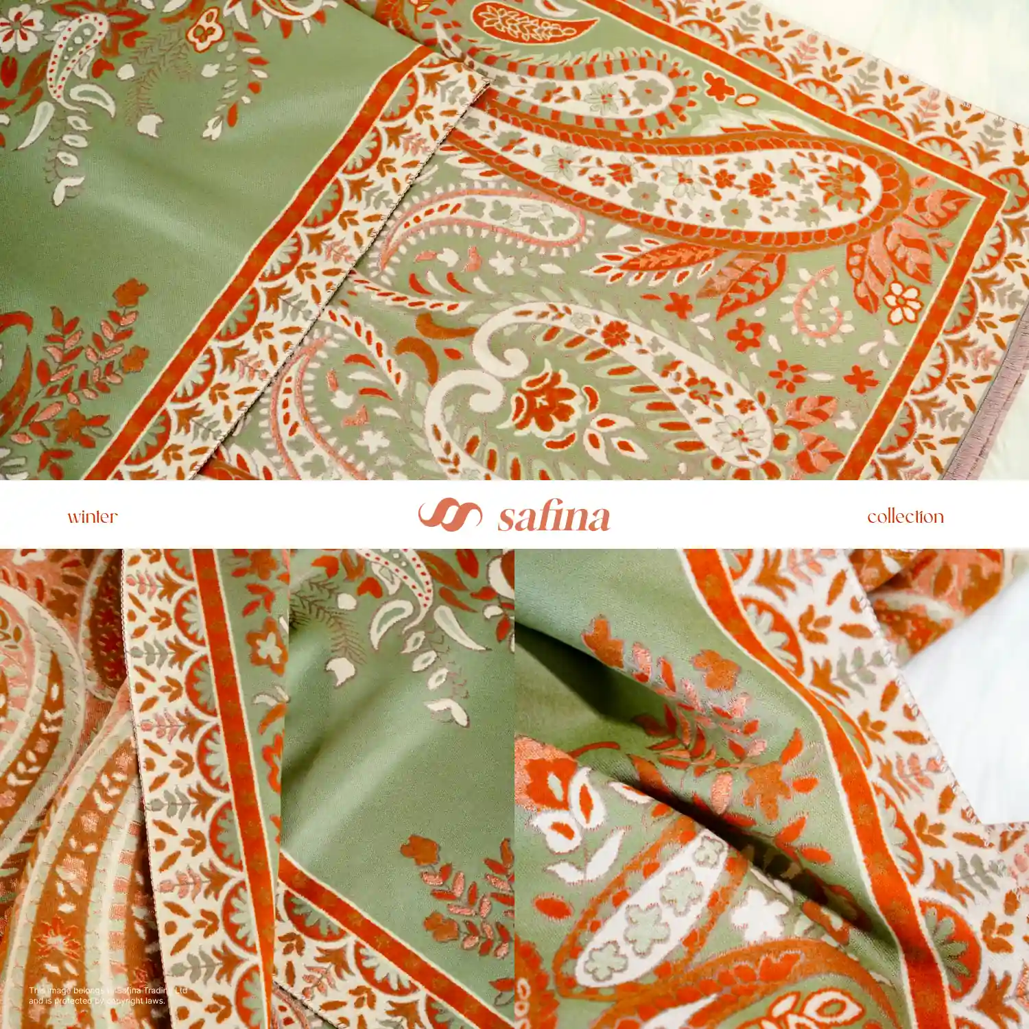 Traditional Paisley Shawl - Image 10