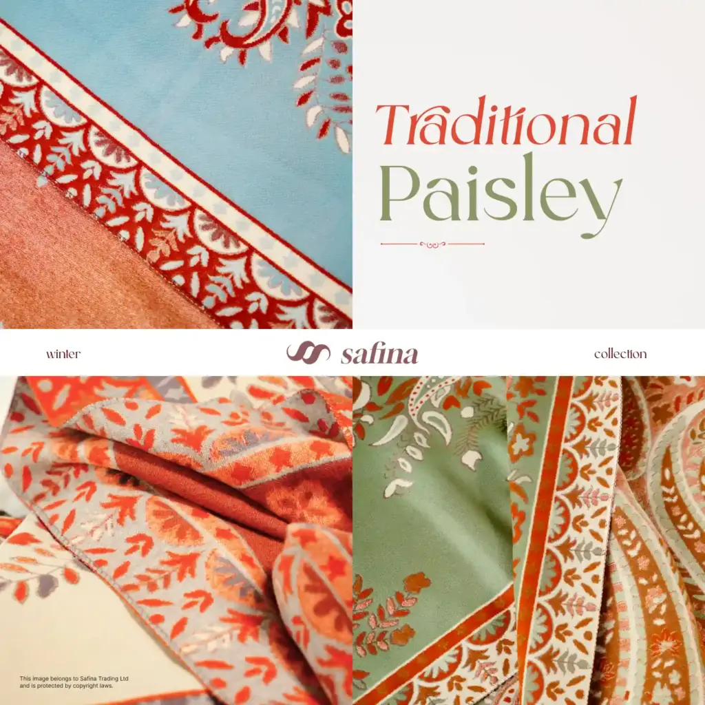 Traditional Paisley Shawl